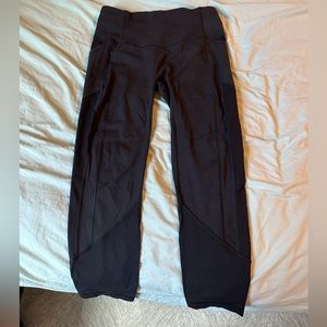 Lululemon size 8, 23” black leggings